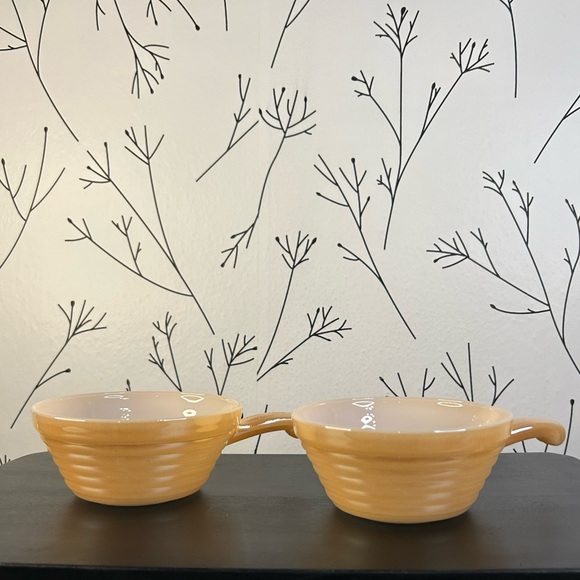 Vintage Fire King Soup Bowls - Picture 1 of 13